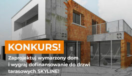 Aluprof i KRISPOL: zaprojektuj dom z cichym luksusem i wygraj dofinansowanie na drzwi tarasowe