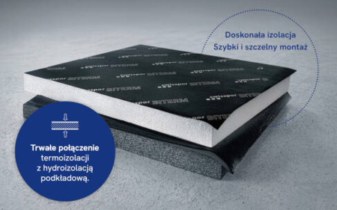 swissporBITERM – inteligentne połączenie termo- i hydroizolacji w jednej płycie